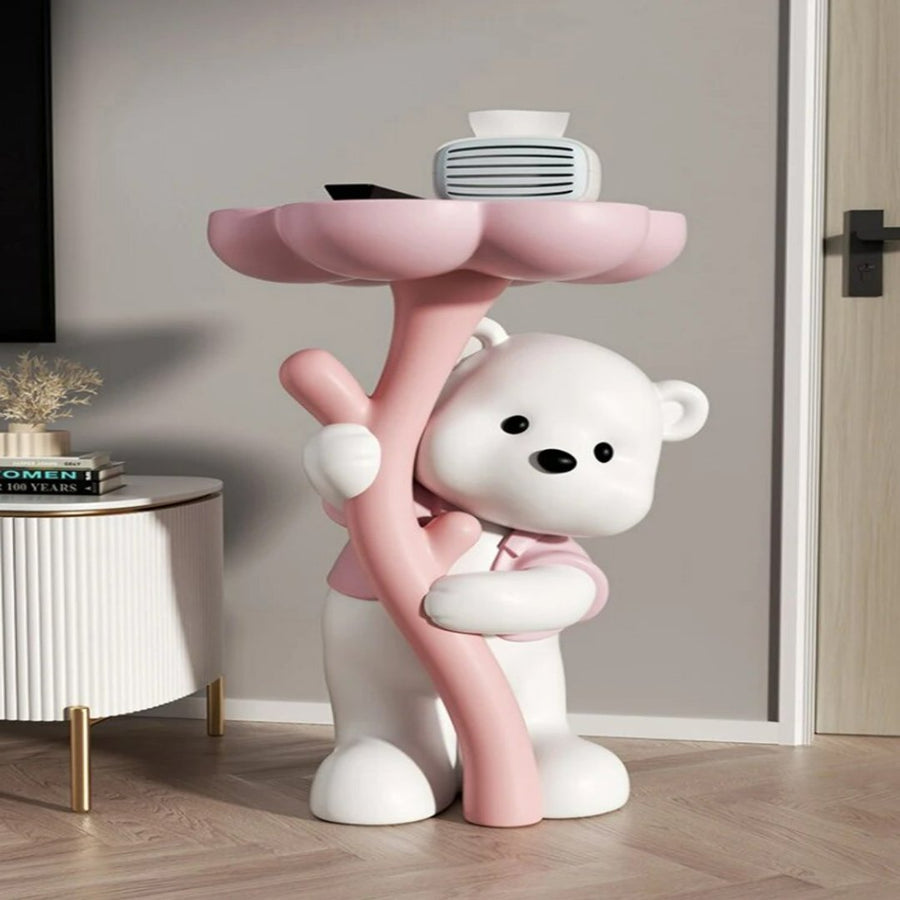 Polar Paw Sculptural Modern Side Table - Image 0