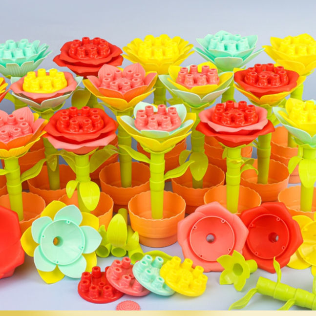 Flower Bubble Maker Toy - Image 2