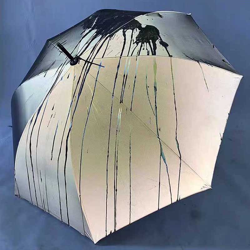 Rainbow Reflective Color-Changing Umbrella - Image 2