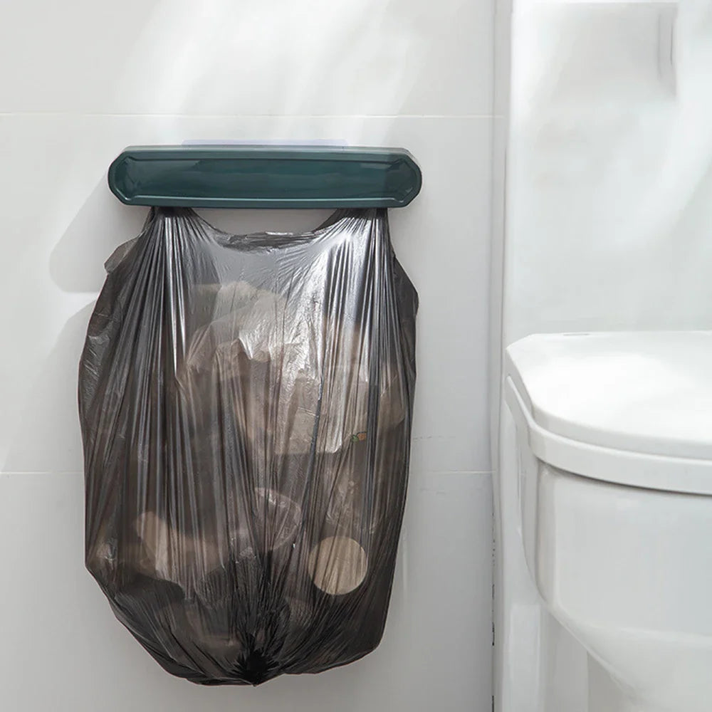 Clip-On Kitchen Mini Hanging Trash Bag - Image 1