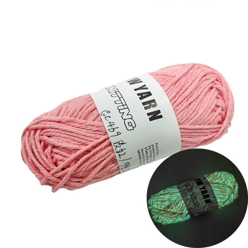 Sparkle Glow Luminous Knitting Yarn - Image 11