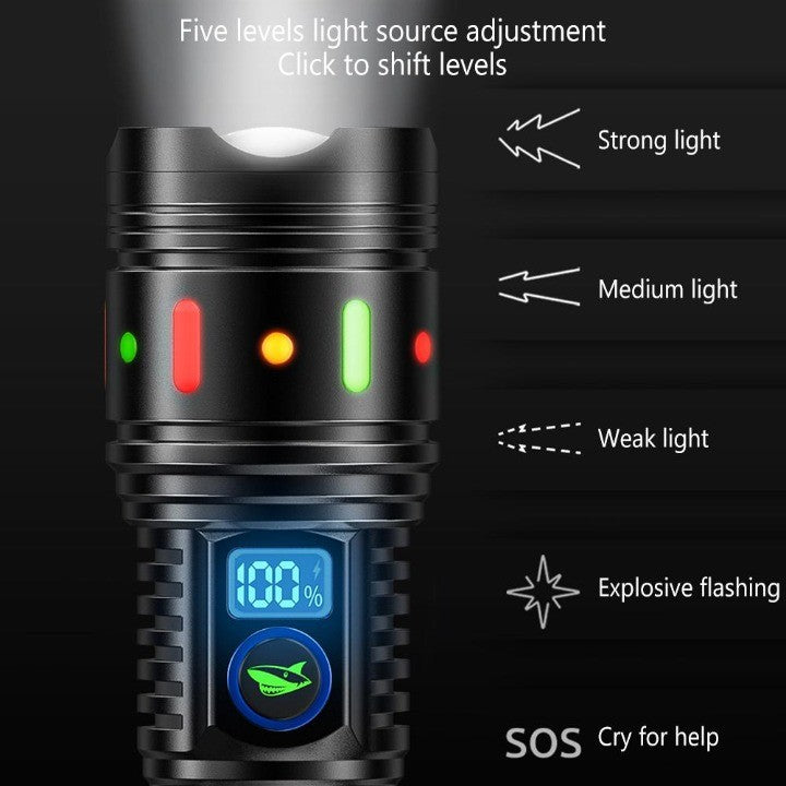 Bright Blast Long Range Outdoor Flashlight - Image 6