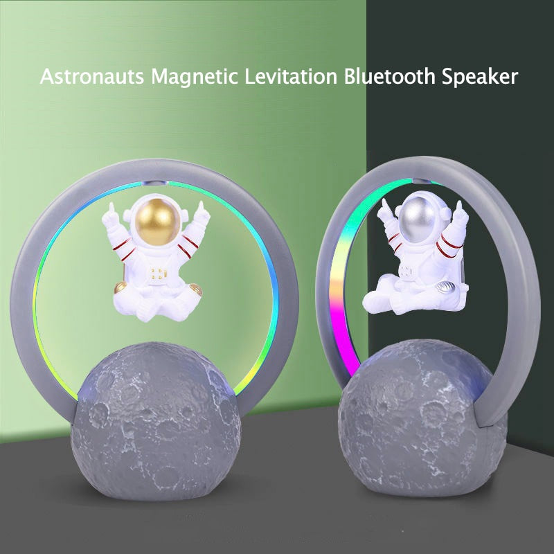 Levitating Astronaut Bluetooth Speaker Lamp - Image 4