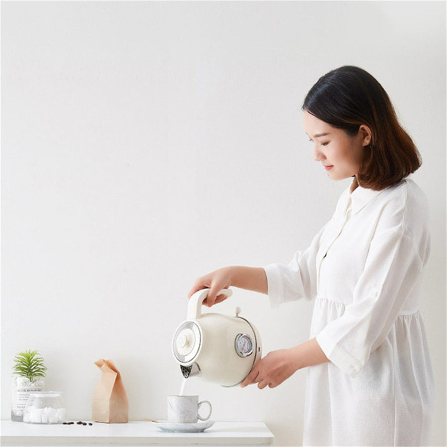 Retro Style Electric Temperature Control Kettle - Image 5
