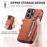 Zip Zip Elegance Wallet iPhone Case