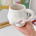 Big Belly Fat Ceramic Coffee Mug