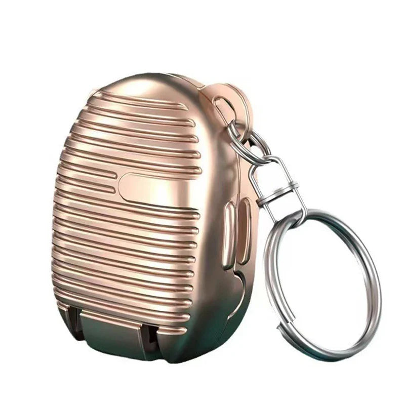 Pocket-Sized Easy Manicure Nail Clipper Keychain