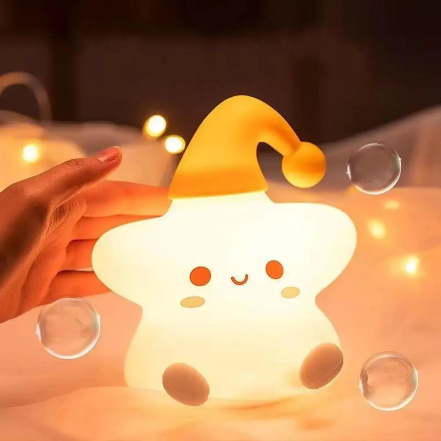 Happy Little Star LED Silicone Night Lamp - Image 3