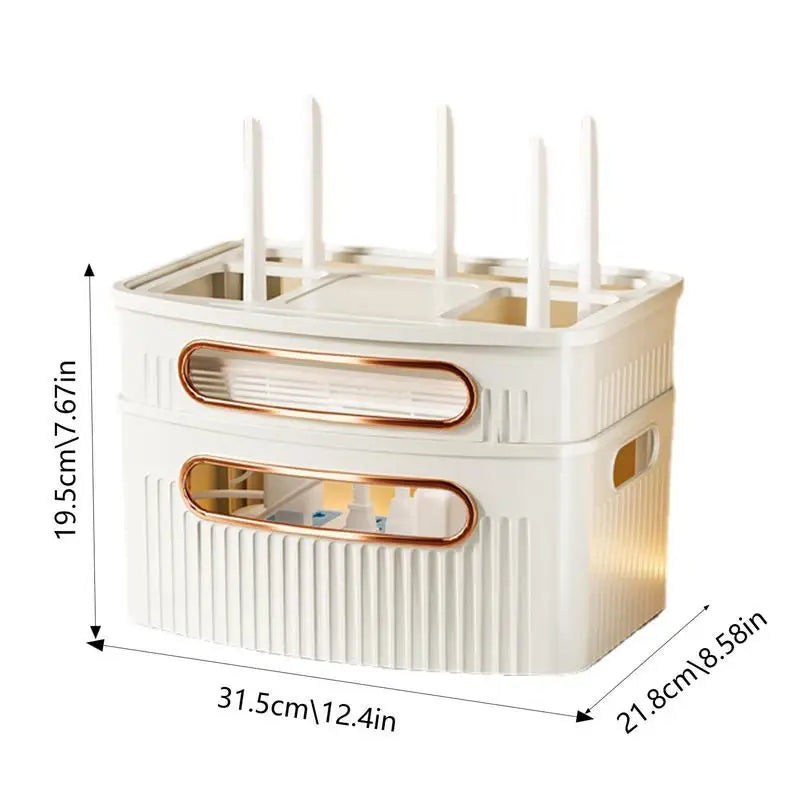 Dustproof Decorative Router Storage Box Organizer - Image 4
