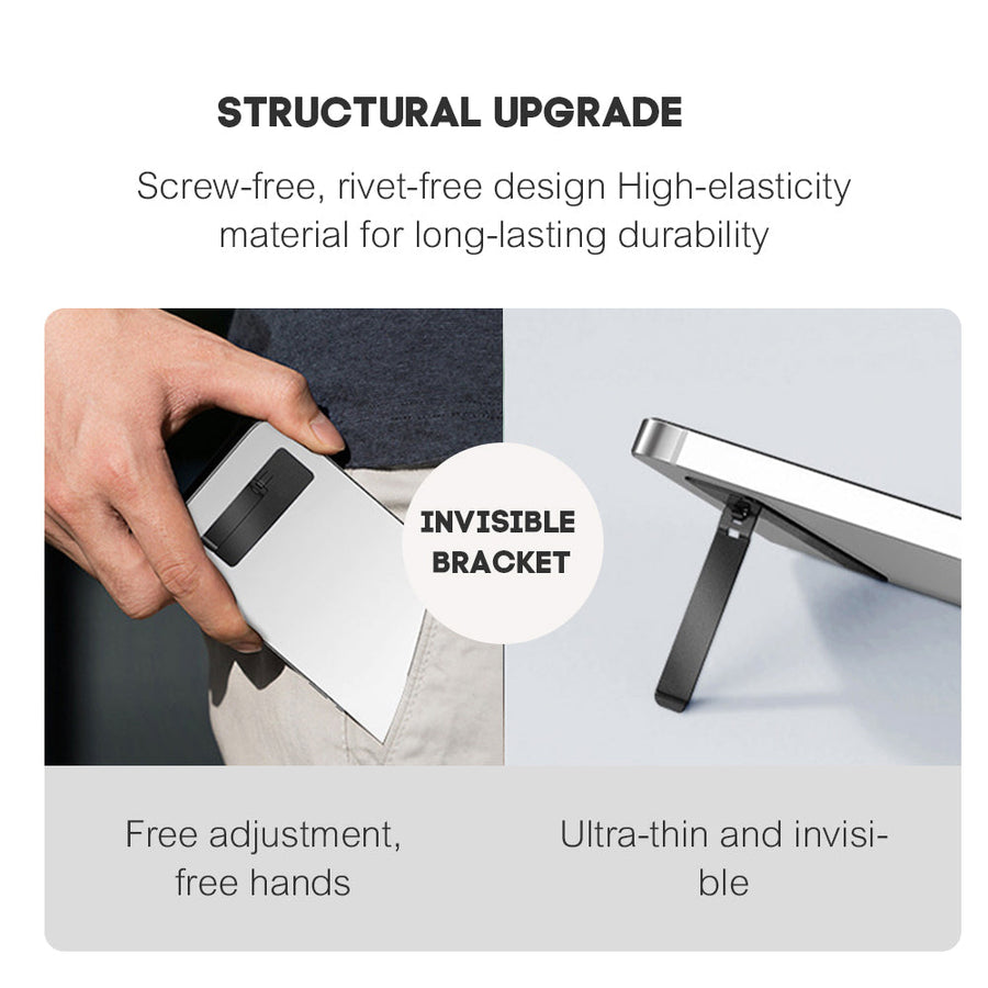 Invisible Metal Sticky Phone Holder Bracket - Image 6