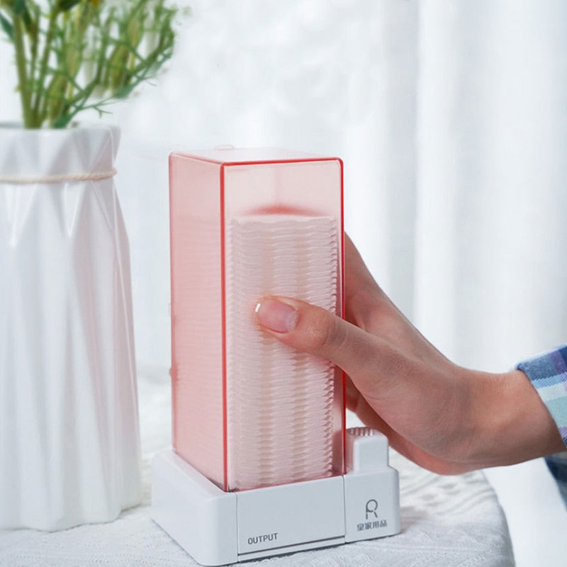 Makeup Cotton Pad Dispenser Box - Image 1