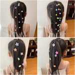 Floral Charm Ponytail Kids Hair Bands