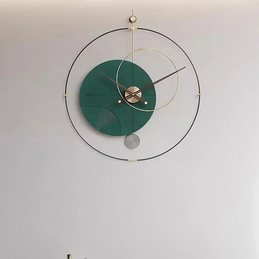 Universe Art Round Elegant Wall Clock