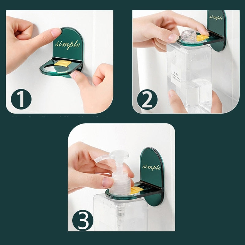 Minimal Self-Adhesive Bathroom Bottle Holder - Image 3