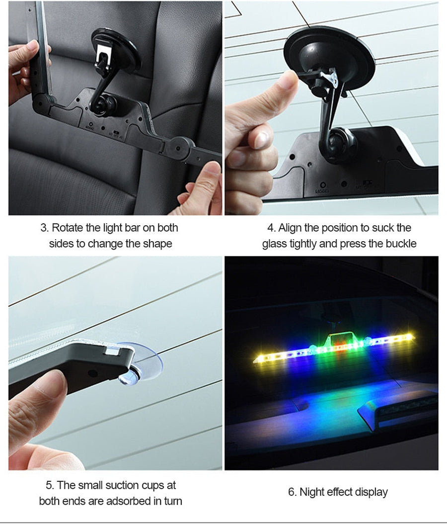 Foldable Solar Car Emergency Light - Image 5