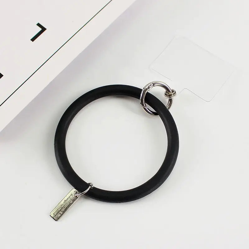 Hanging Ring Soft Anti-Lost Phone Holder Bracelet - Image 4