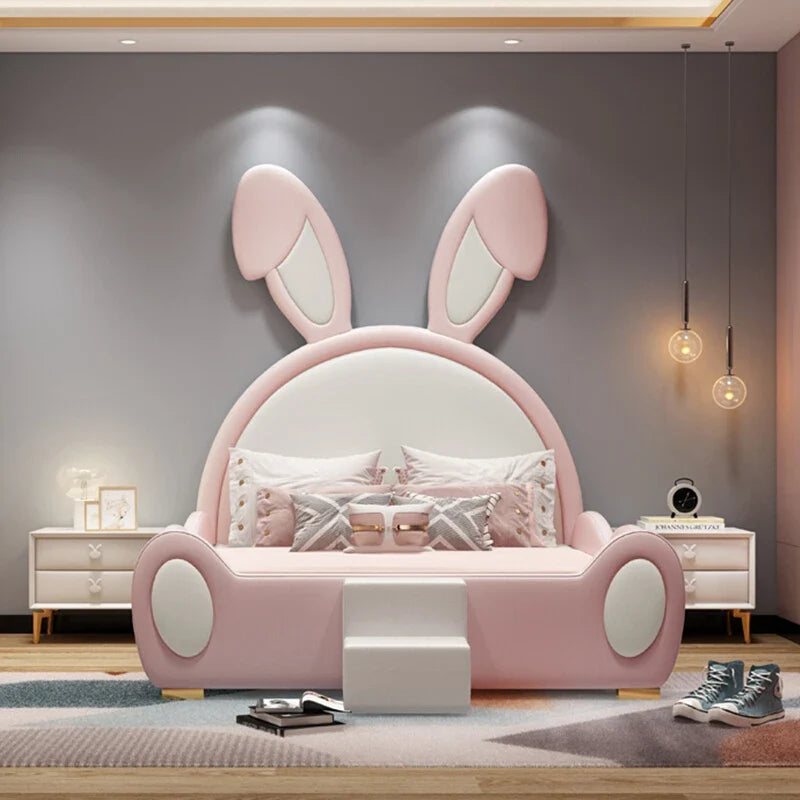 Dreamy Rabbit Cozy Designer Kids Bed - Image 2