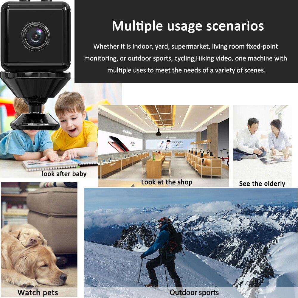 Mini HD Motion Detection Wifi Camera