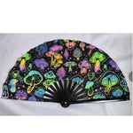 Reflective Japanese Style Folding Hand Fan