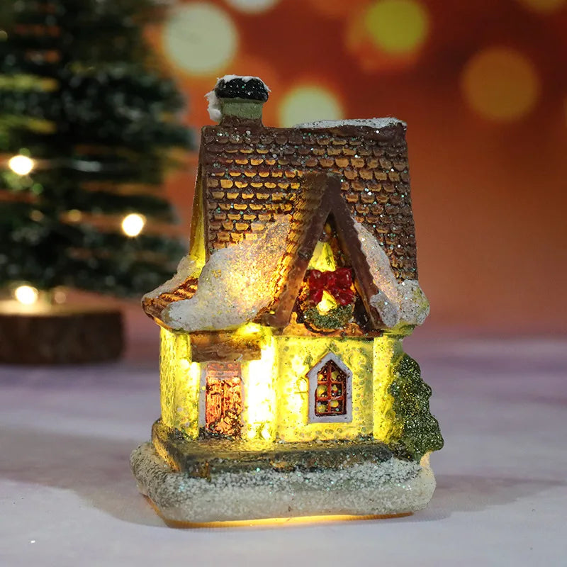 Winter Dreams LED Christmas House Figurines - Image 17