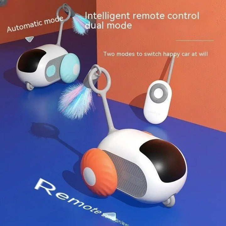 Playful Interactive Cat Chase Toy Car - Image 2