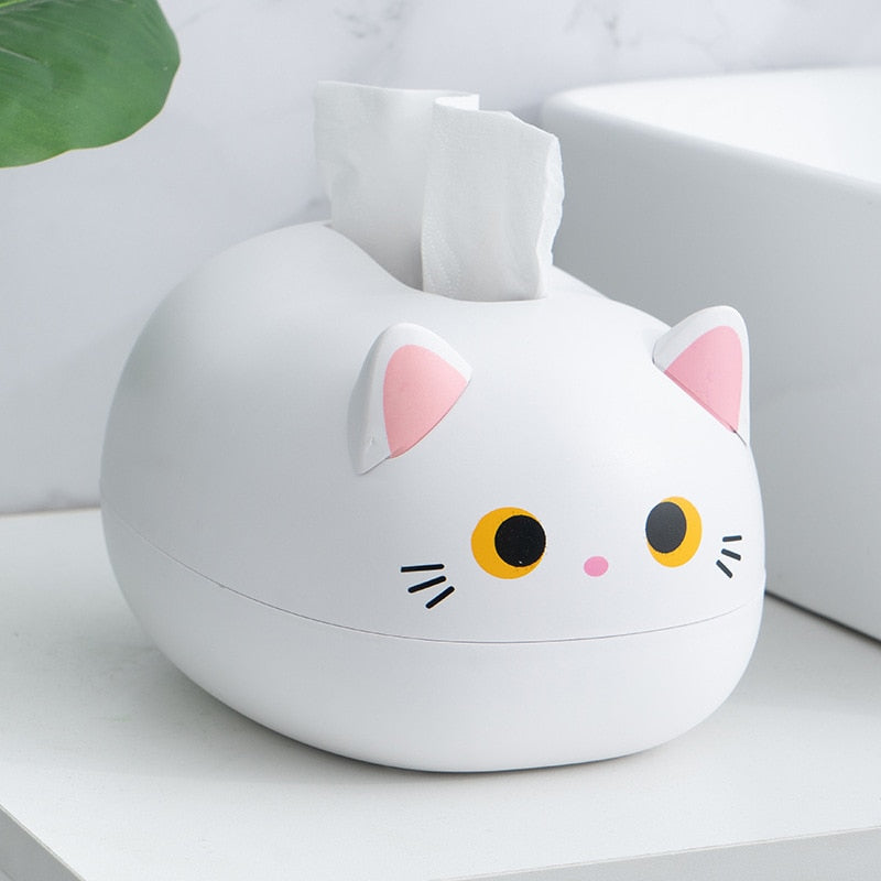 Cat Shaped Desktop Tissue Box - Image 4