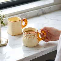 Cat Tail Ceramic Coffee Mug - Image 4
