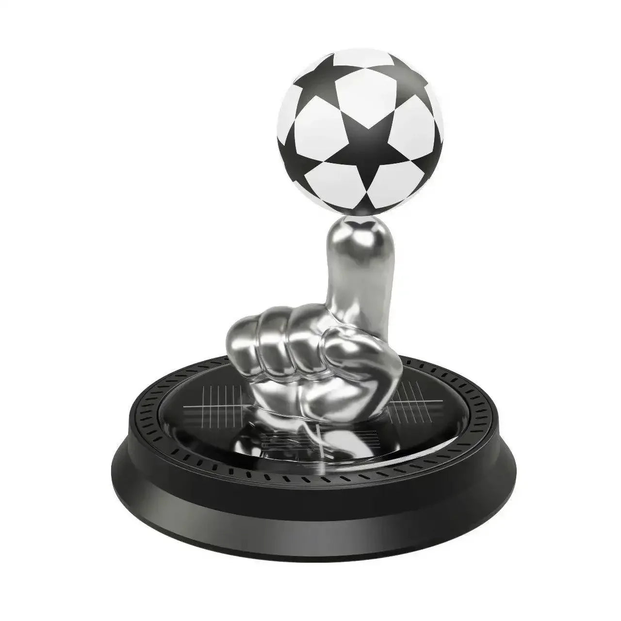 Solar Soccer Ball Spin Auto Aroma Freshener - Image 6
