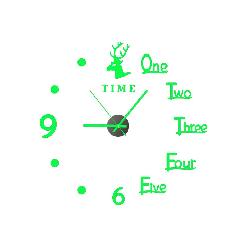 3D Luminous Silent Wall Clock - Image 13
