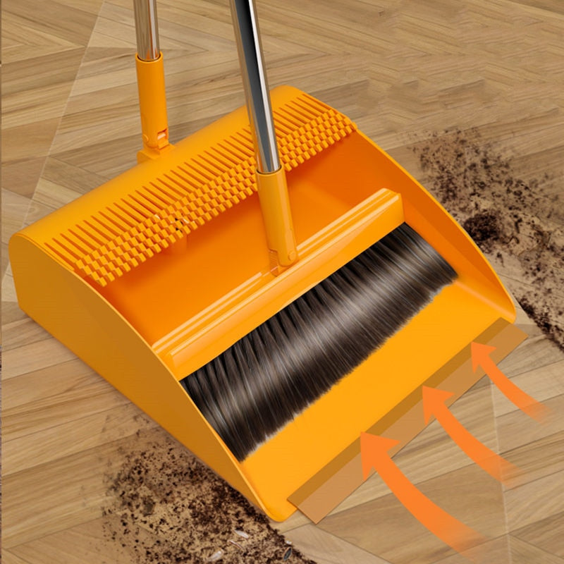 Magnetic Self-Cleaning Foldable Broom - Image 0