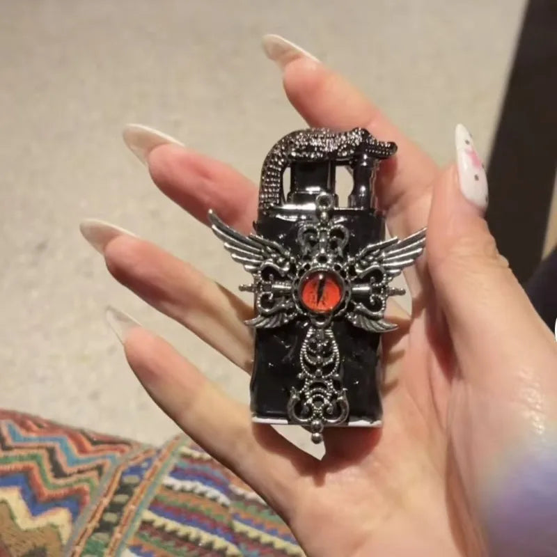 Angel Wings Vintage Double Flame Lighter - Image 6