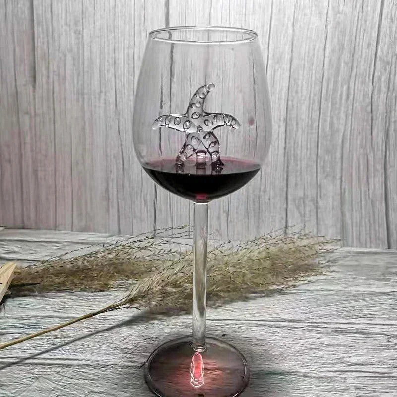 Sea Animals Dolphin Seahorse Starfish Glasses - Image 7
