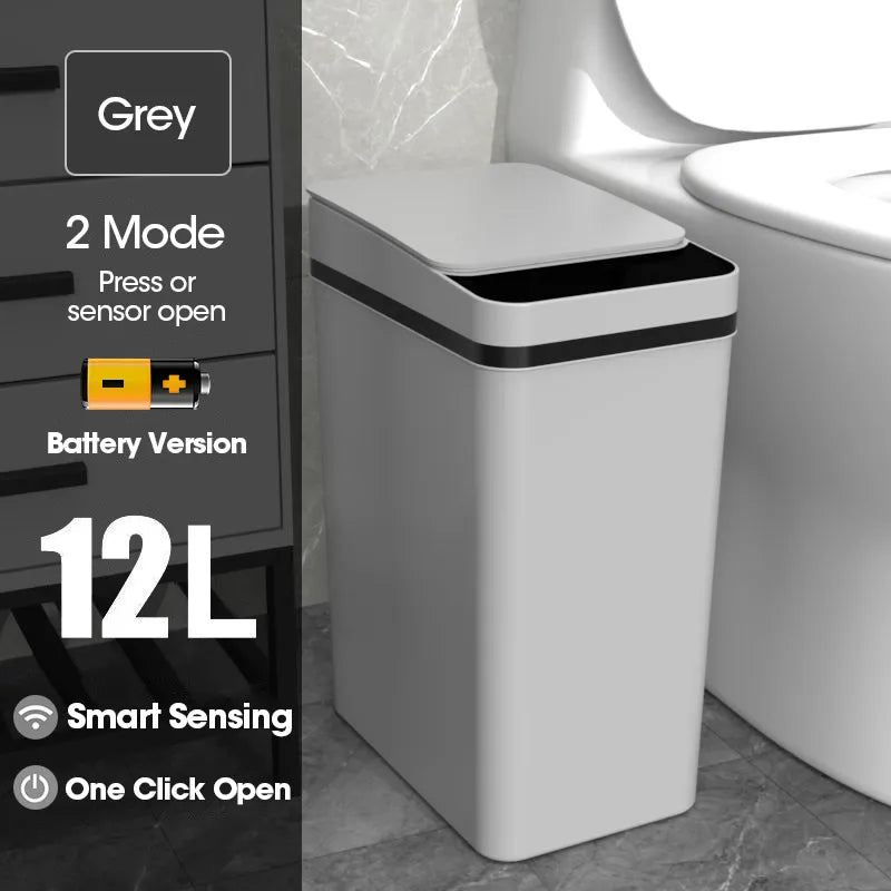 Waterproof Smart Wave Sensor Automatic Trash Can - Image 9