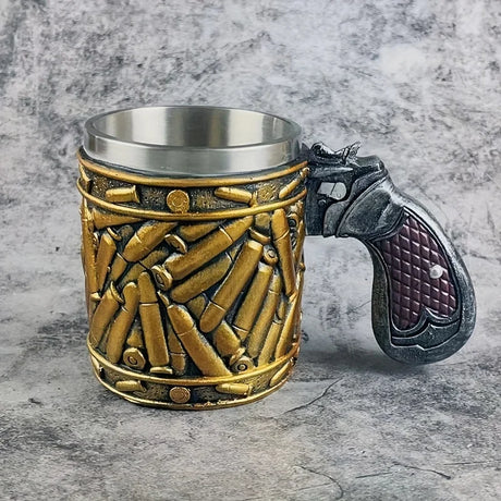 Gun Handle Bullet Design Mug - Image 0