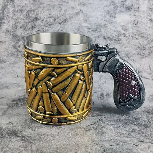 Gun Handle Bullet Design Mug - Image 0