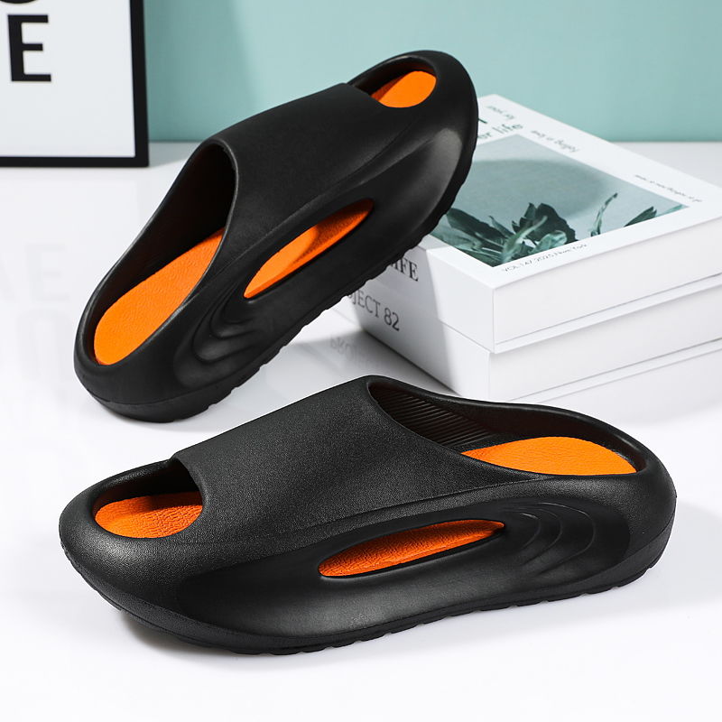 Hollow Out Futuristic Beach Slippers - Image 6