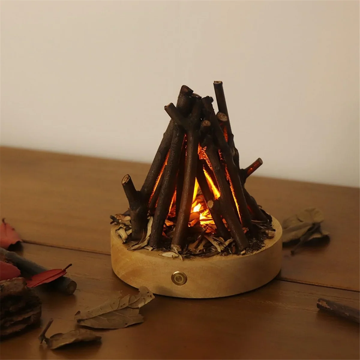Little Campfire Night Table Lamp - Image 1