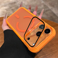 Full Lens Protection Flip Stand Magnetic iPhone Case - Image 5