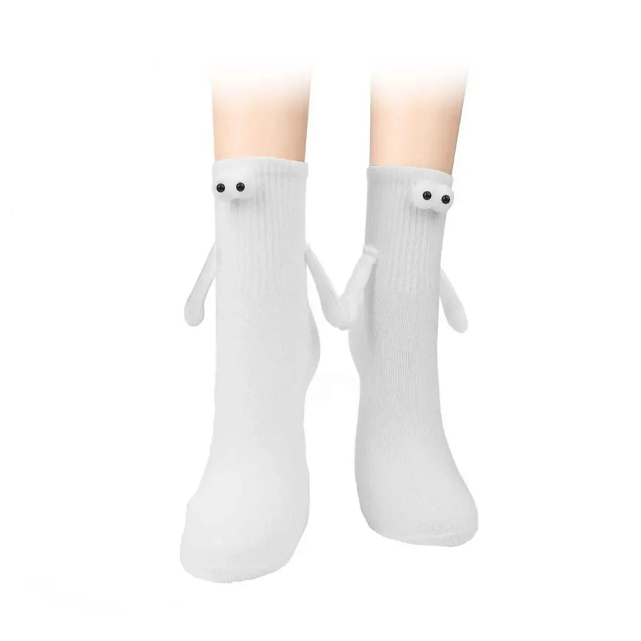 Magnetic Cute Attraction Holding Hands Couples Socks - Image 8