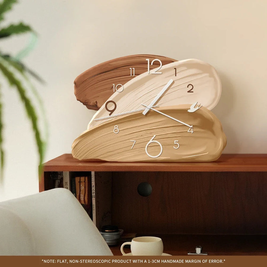 Time in Color Abstract Clock