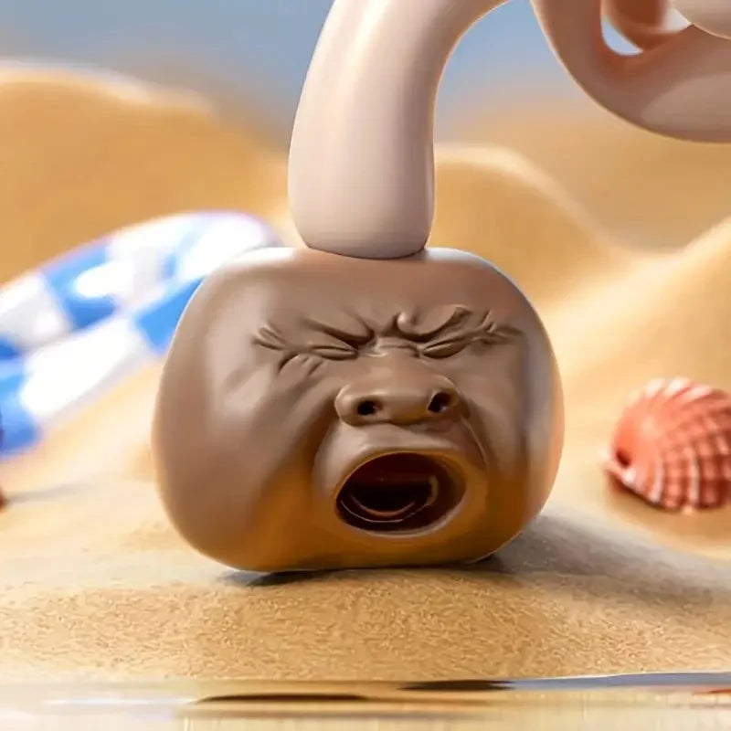 Mini Yawning Face Water Splash Toy - Image 5