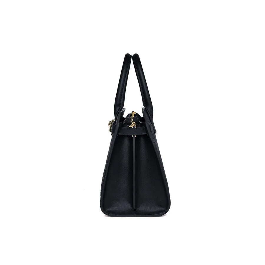 City Trend Elegance Elite Leather Handbag - Image 5