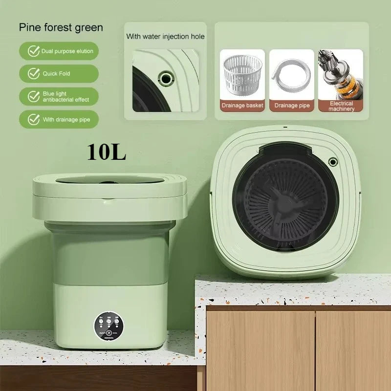 Clean Jet Portable Travel-Ready Washing Machine - Image 6