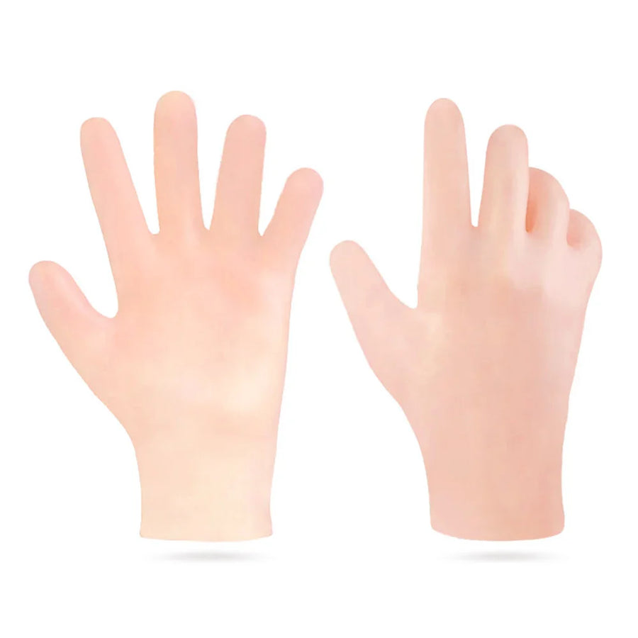 Waterproof Aqua Care Silicone Spa Gloves - Image 8