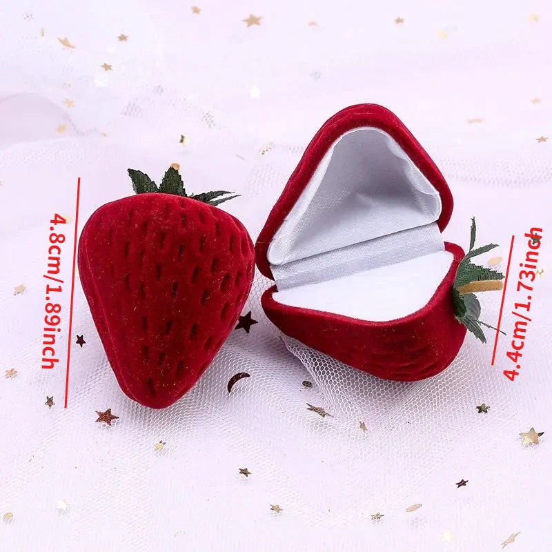 Shape Library Velvet Jewelry Ring Box Collection