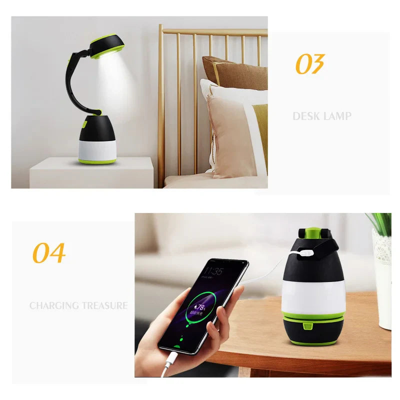 3in1 LED Outdoor Lantern Camping Lamp - Image 5
