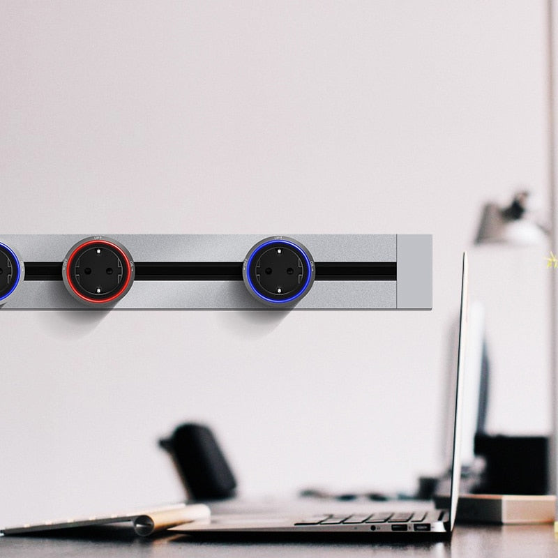 Multiple Power Electric Extension Socket Track - Image 0