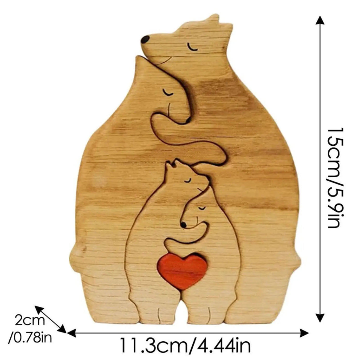 Loving Bears Interlocking Puzzle Decor - Image 9