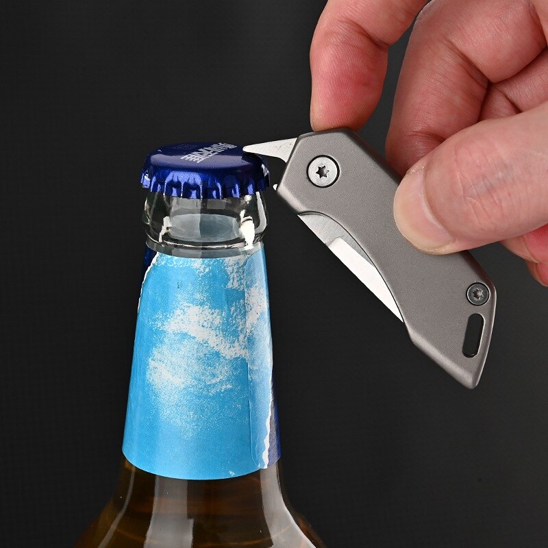 Titanium Alloy Pocket Keychain Knife - Image 4