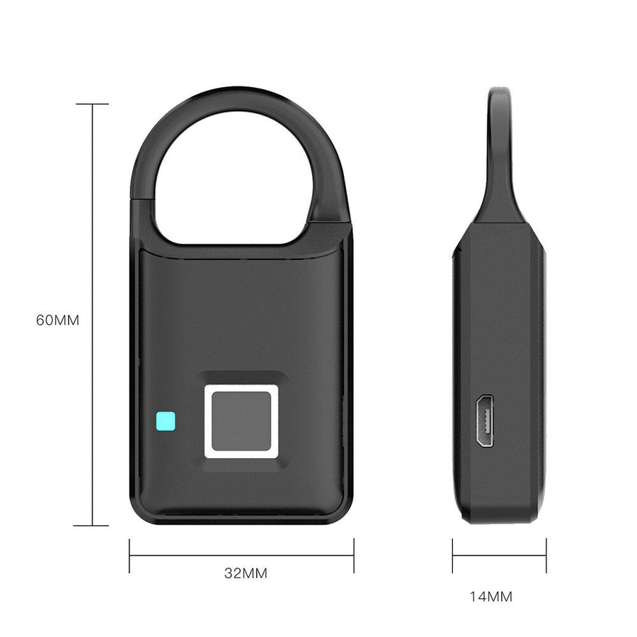 Touch Guard Smart Fingerprint Waterproof Secure Lock - Image 8